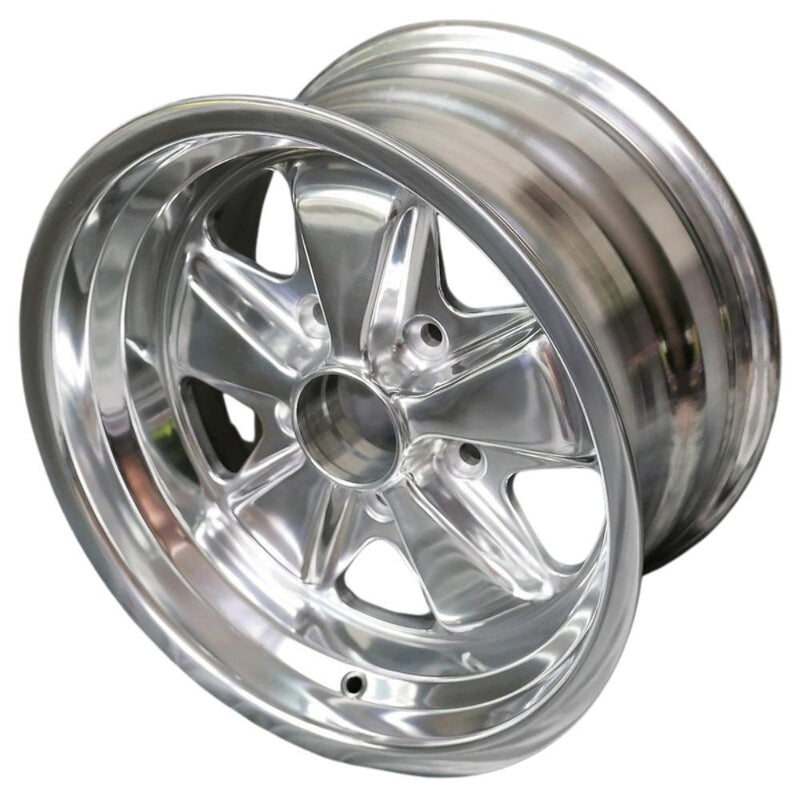 Porsche Maxilite Fuchs Polished Wheel 8x15 - 911/944 65-89 MX180015Rpo