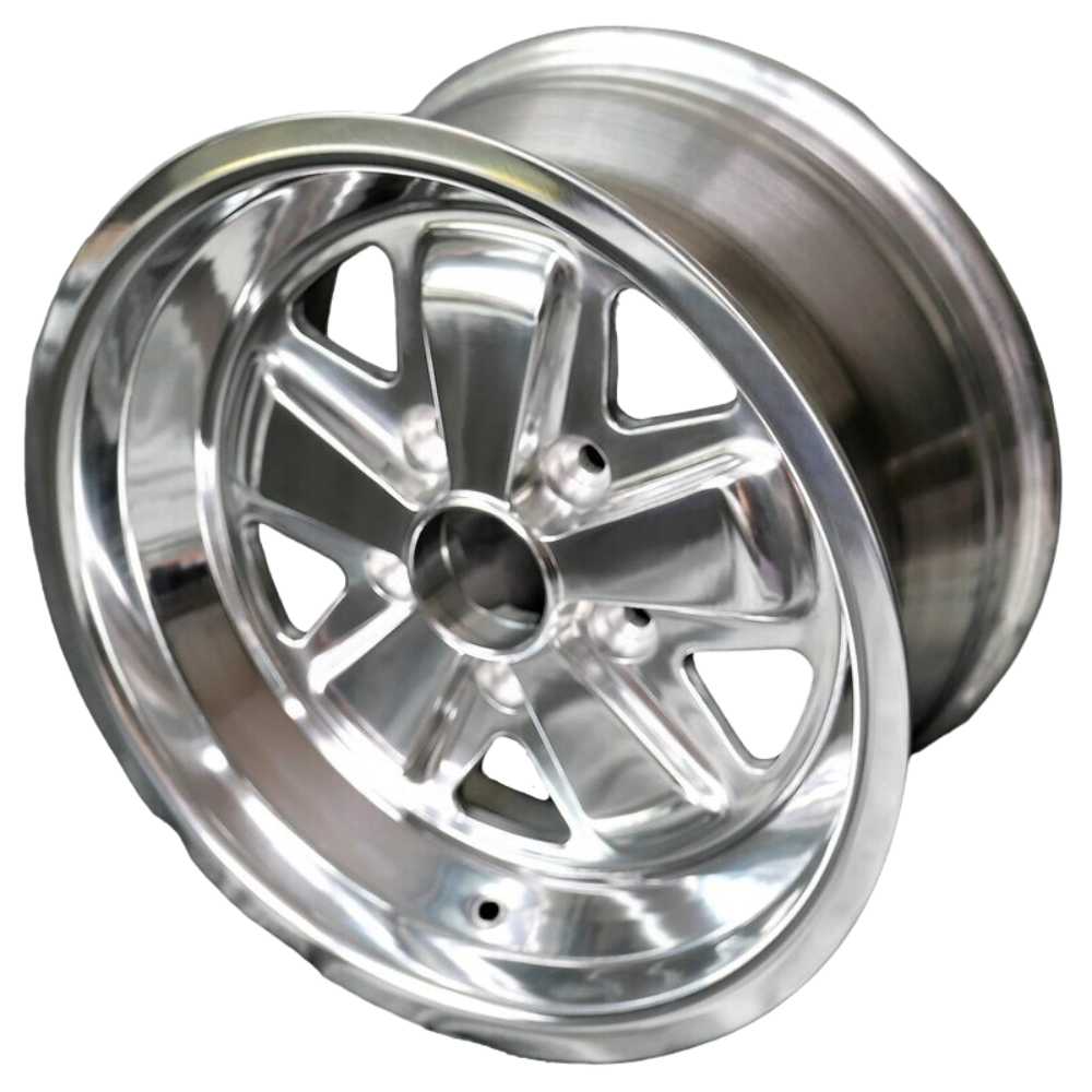 Porsche Maxilite Fuchs Polished Wheel 8x16 - 911/930 74-89 MX180016Apo