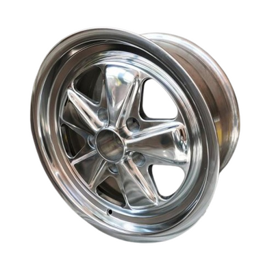Porsche Maxilite Fuchs Polished Wheel 8x17 - 911/930/944 74-89 MX180017po