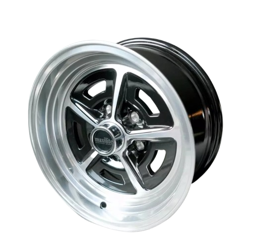 Porsche Maxilite Magnum 500 Style Black Wheel - 7x15 inch MA5007155120