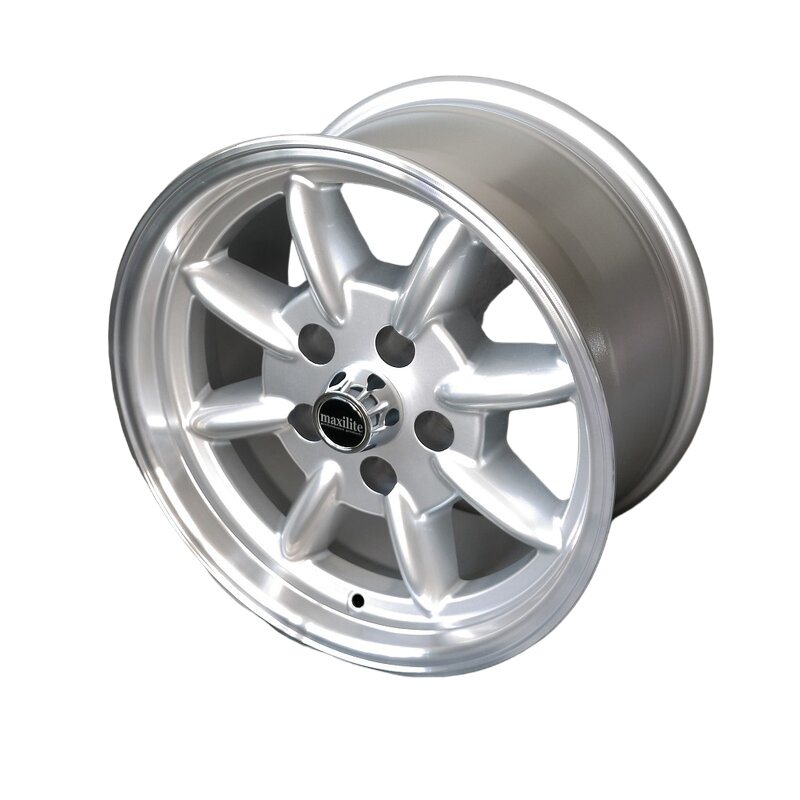 Porsche Maxilite Minilite Silver/Diamond Cut Lip Wheel 8x15 - 911/944 65-89 ML80015513011sp