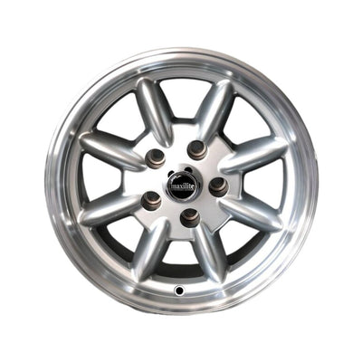 Porsche Maxilite Minilite Silver/Diamond Cut Lip Wheel 8x15 - 911/944 65-89 ML80015513011sp