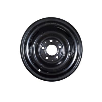 Porsche Maxilite OE Steel Style Black Wheel - ET30 - 6x14 inch SWMB113614