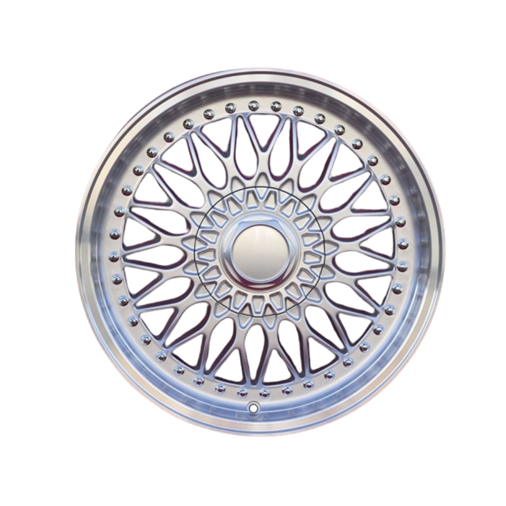 Porsche Maxilite RC 90 Style Silver Wheel - ET11 - 7.5x17 inch BBRC7517512011
