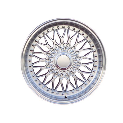 Porsche Maxilite RC 90 Style Silver Wheel - ET14 - 8.5x17 inch BBRC8517511214