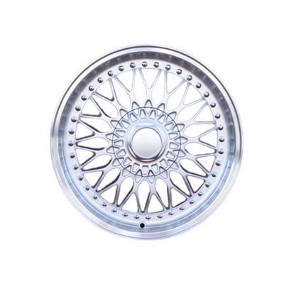 Porsche Maxilite RC 90 Style Silver Wheel - ET34 - 8.5x17 inch