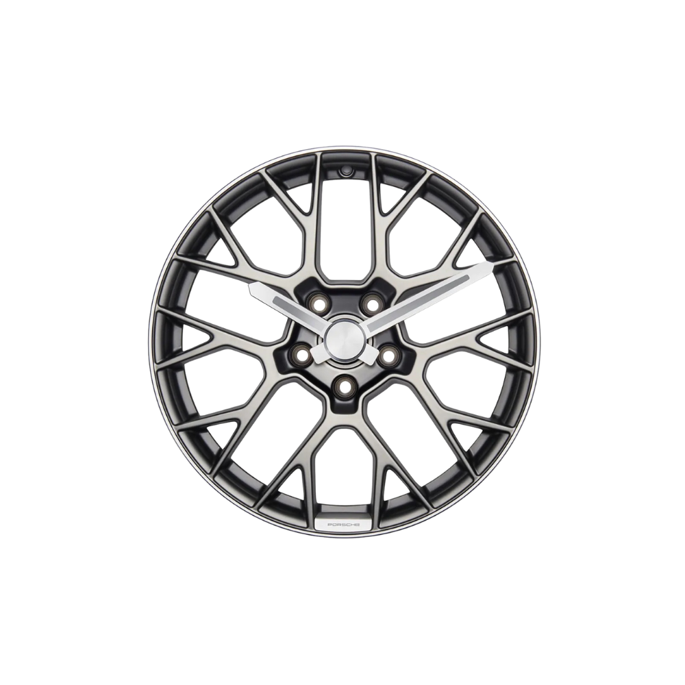 Porsche Metal Wheel Rim Wall Clock