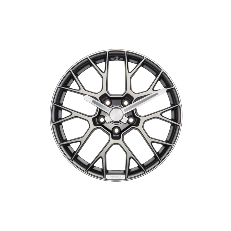 Porsche Metal Wheel Rim Wall Clock