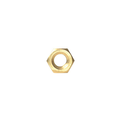 Porsche Metric Brass Hexagon Nut M10 10 Pieces 934BRM10