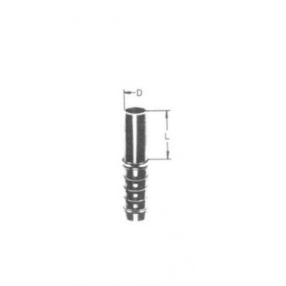 Porsche Metric Tube Nipple DN NW 4 8061-0400