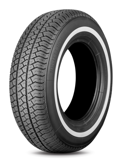 Porsche Michelin 185/82R14 90H TL MXV Flanc Blanc Classic Tire 45670