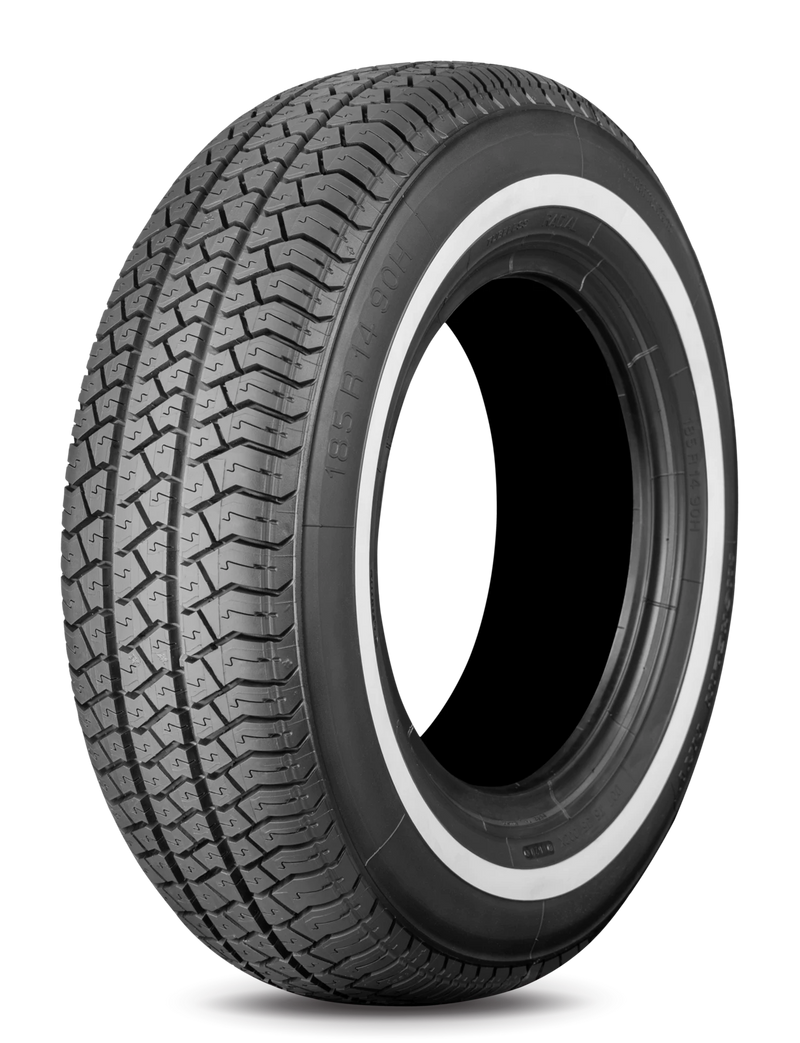 Porsche Michelin 185/82R14 90H TL MXV Flanc Blanc Classic Tire 45670