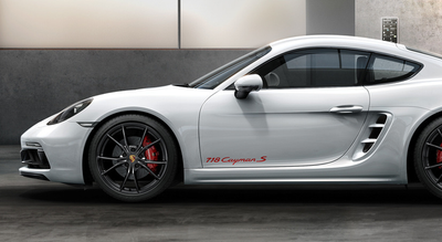 Porsche Model Designation On Doors Film - 98204480011041 - 982 17-23 98204480011041