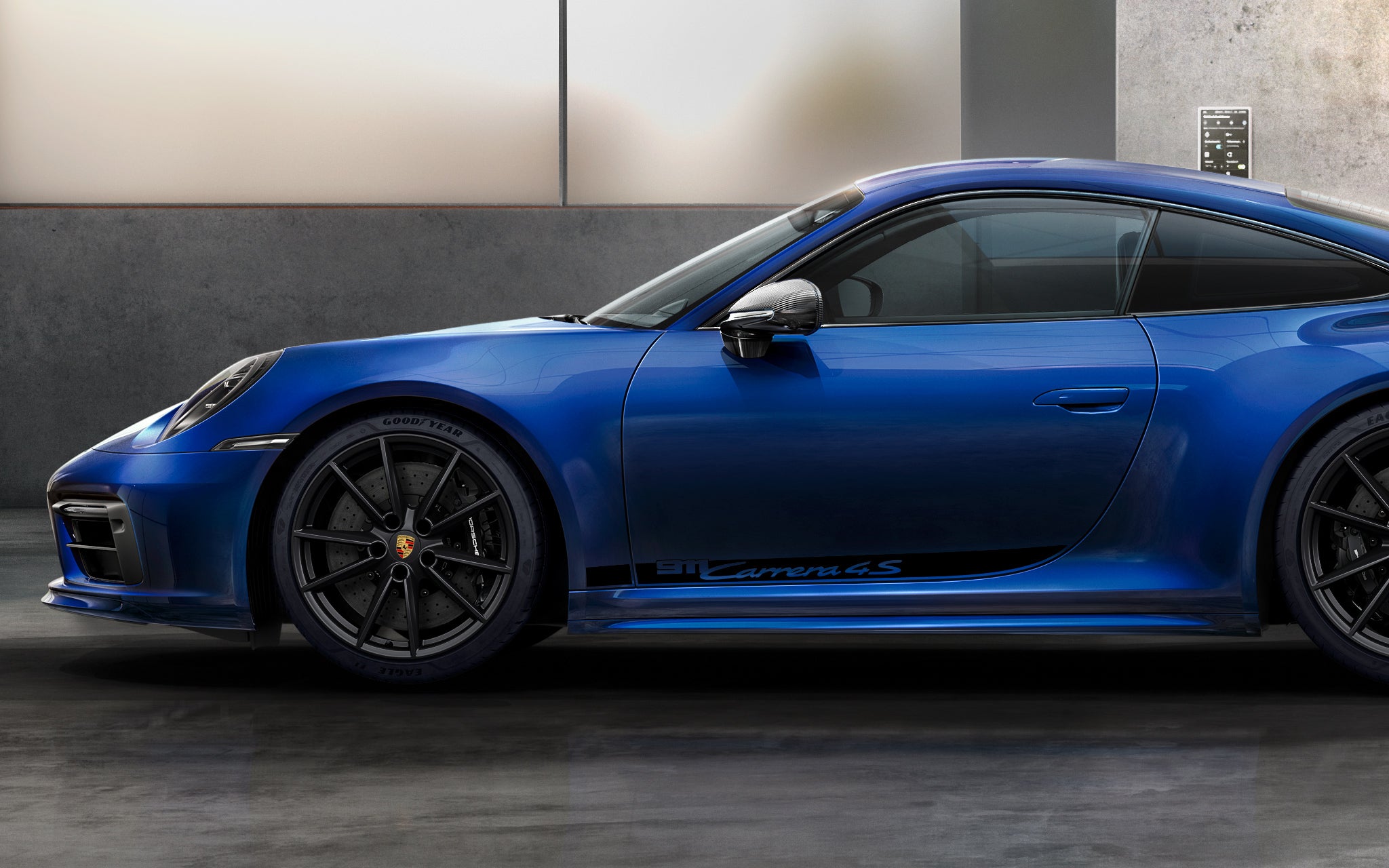 Porsche Model Logo On Side - Black - 99204482035041 - 992 18-23 992044