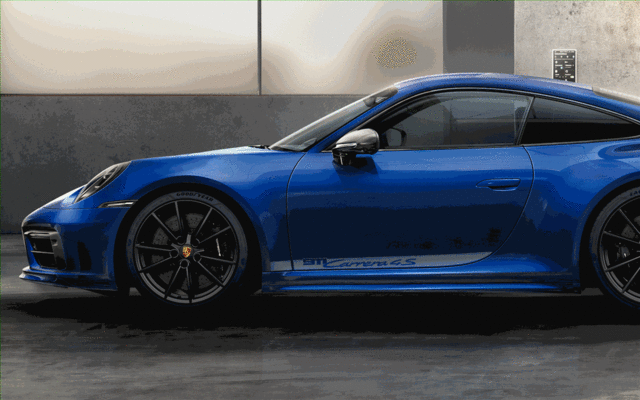 Porsche Model Logo On Side - Black - 99204482036041 - 992 18-23 99204482036041