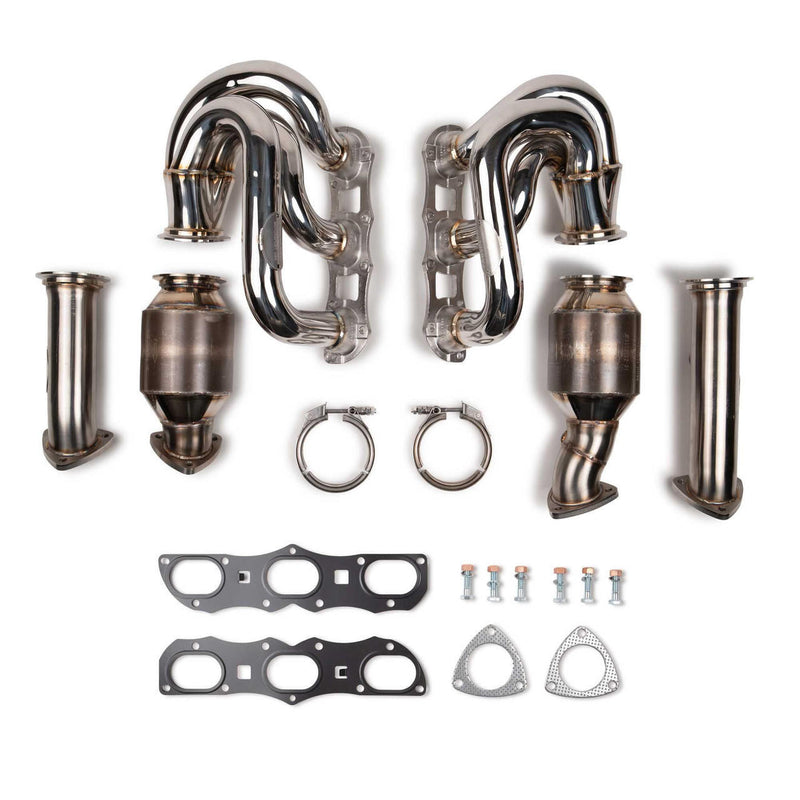 Porsche Modular Headers And HJS Catalytic Converters - 911 | 2009-2011 FS-POR-9972-MH-SC