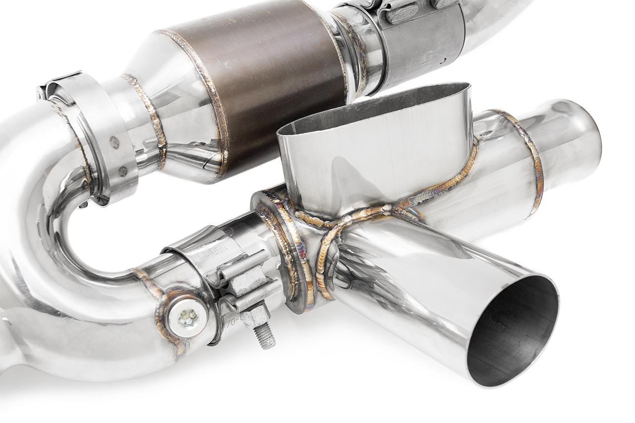Porsche Modular Sport Catalytic Converter X-Pipe - 911 | 1996-1998 FS-POR-993T-SCX