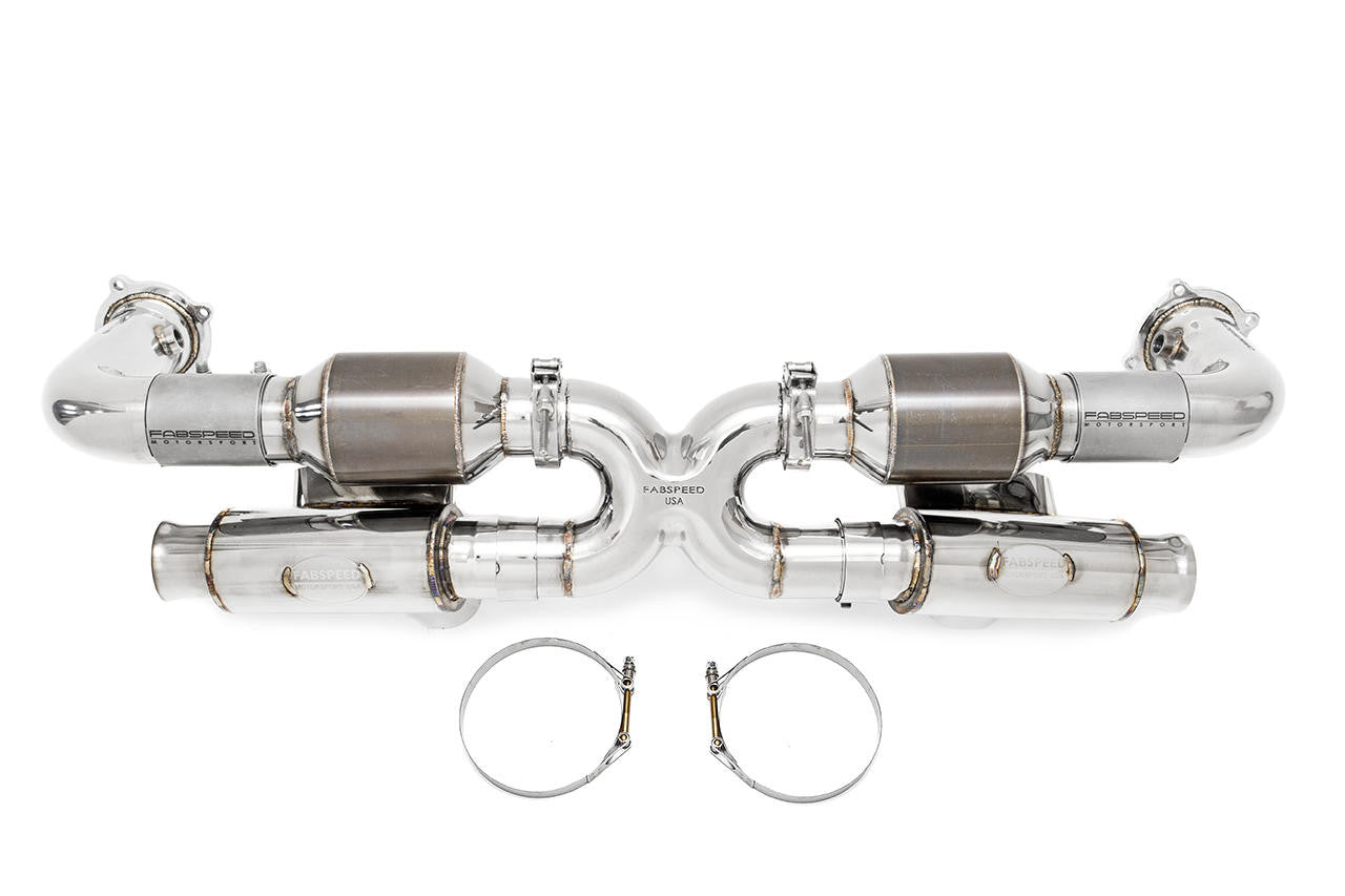 Porsche Modular Sport Catalytic Converter X-Pipe - 911 | 1996-1998 FS-POR-993T-SCX
