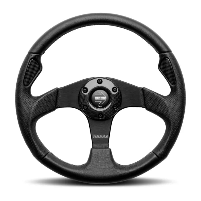 Porsche Momo Jet Leather Steering Wheel - 350 mm JET35BK0B
