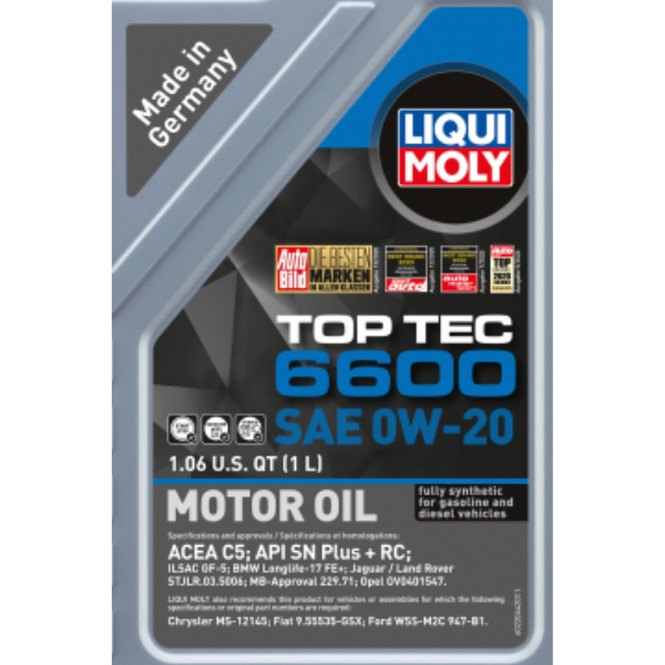Porsche Motor Oil SAE 0W-20 1L