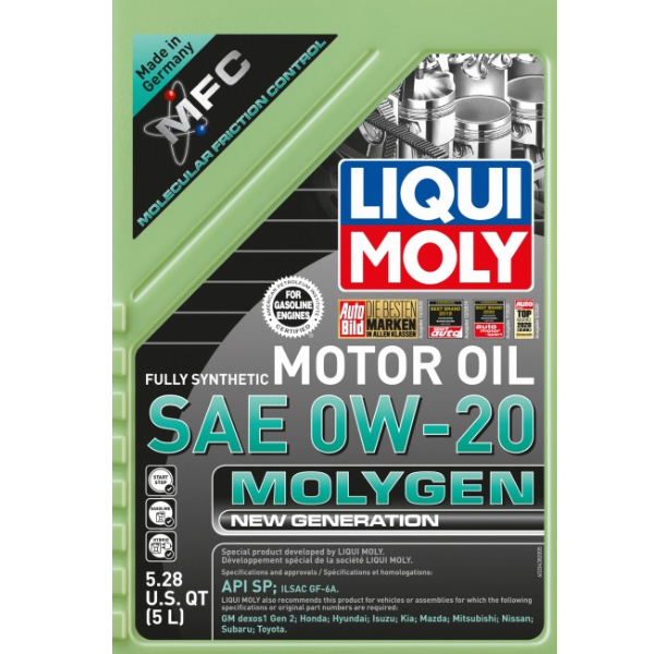 Porsche Motor Oil SAE 0W-20 5L 20438