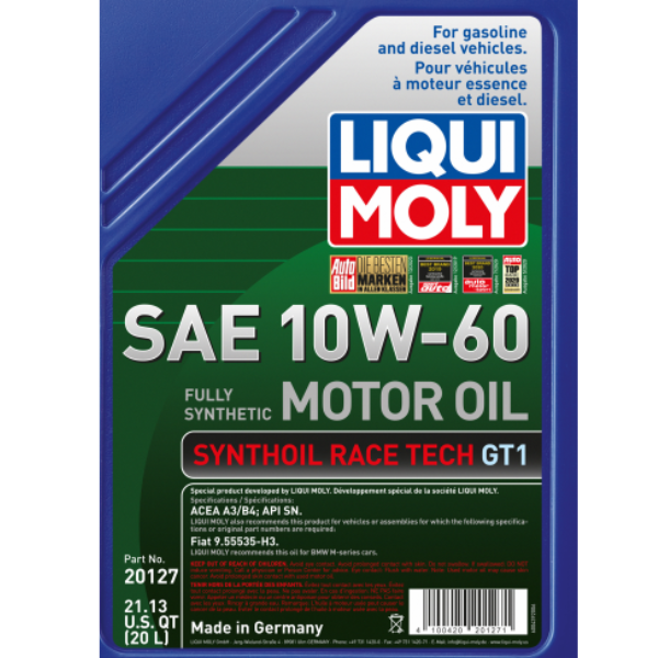 Porsche Motor Oil SAE 10W-60 20L 20127
