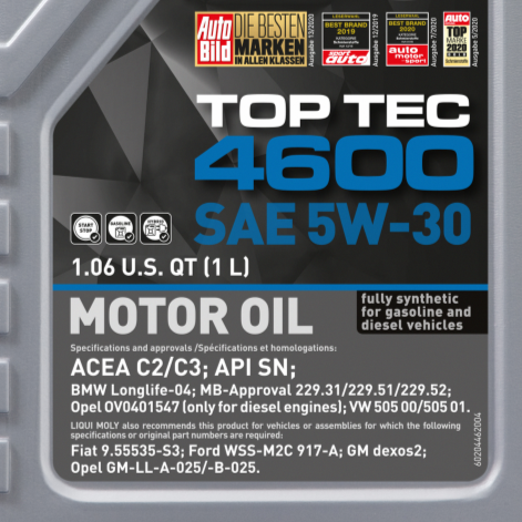 Porsche Motor Oil SAE 5W-30 1L