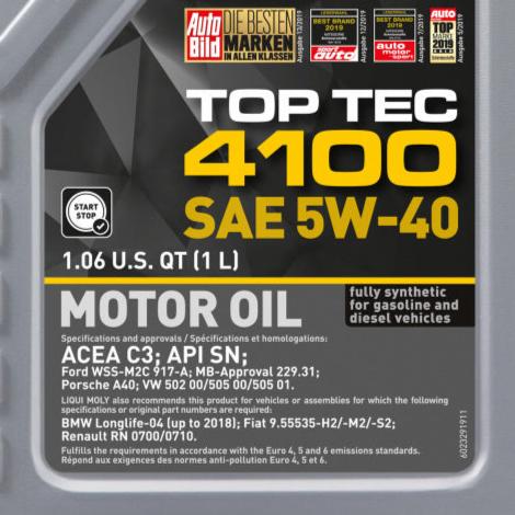 Porsche Motor Oil SAE 5W-40 1L