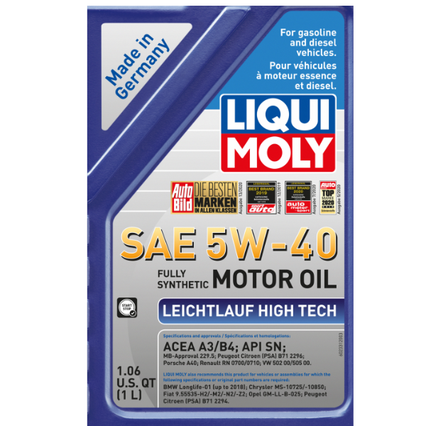 Porsche Motor Oil SAE 5W-40 1L