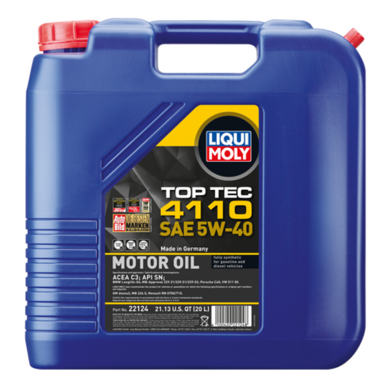 Porsche Motor Oil SAE 5W-40 20L