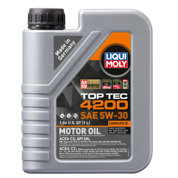 Porsche Motor Oil Top Tec 4200 SAE 5W-30 1L 2004