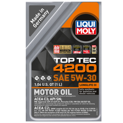 Porsche Motor Oil Top Tec 4200 SAE 5W-30 1L 2004