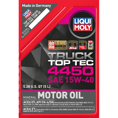 Porsche Motor Oil Top Tec 4450 SAE 15W-40 5L 22038