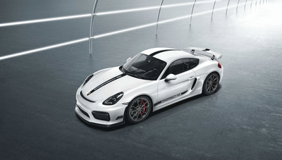 Porsche Motor Sports Decorative Sticker Set - Black - 98104480190 - 981 12-16 98104480190