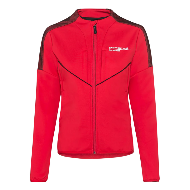 Porsche Motorsport Lightweight Softshell Womens Red Jacket
