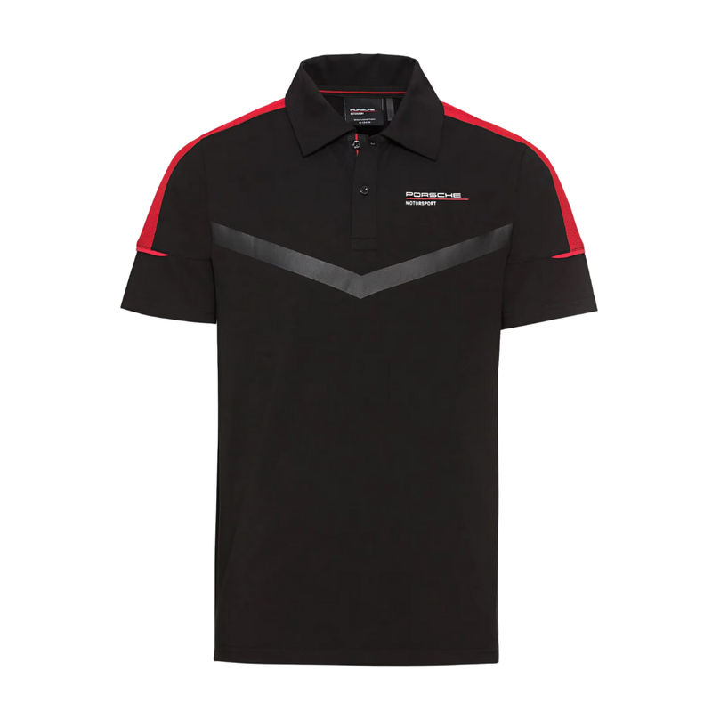Porsche Motorsport Mens Pullover Polo Shirt