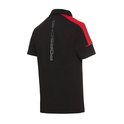 Porsche Motorsport Mens Pullover Polo Shirt