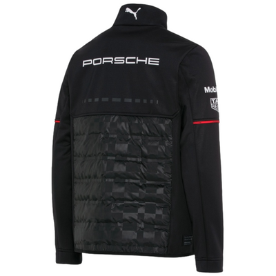 Porsche Motorsport Replica Mens Black Softshell Jacket