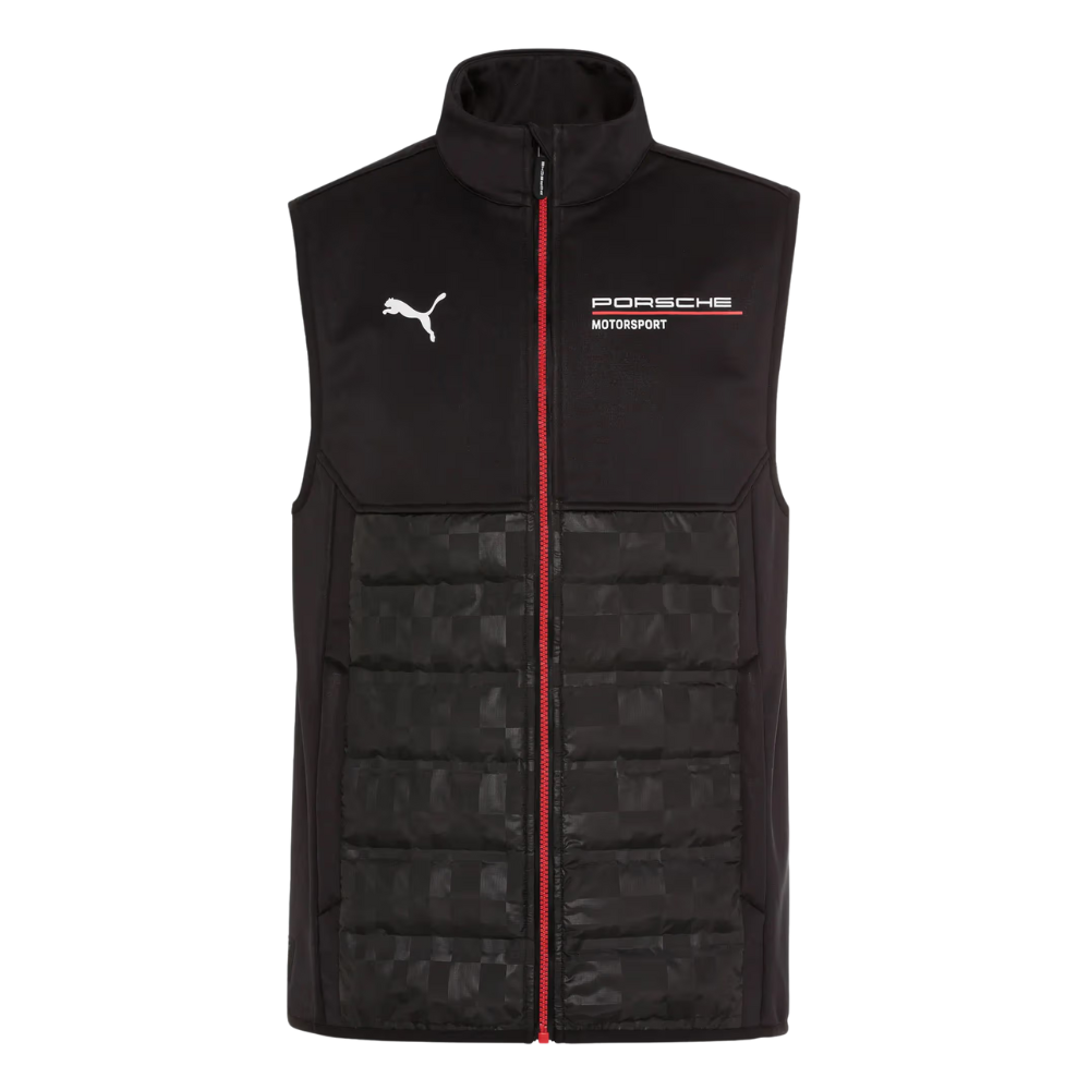 Porsche Motorsport Replica Unisex Black Vest