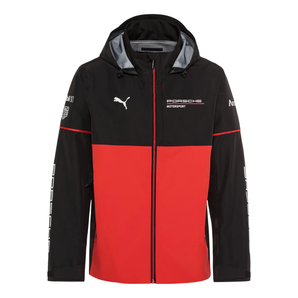 Porsche Motorsport Replica Unisex Rain Jacket - Medium