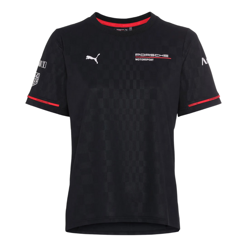 Porsche Motorsport Replica Womens Black T-Shirt - XXL