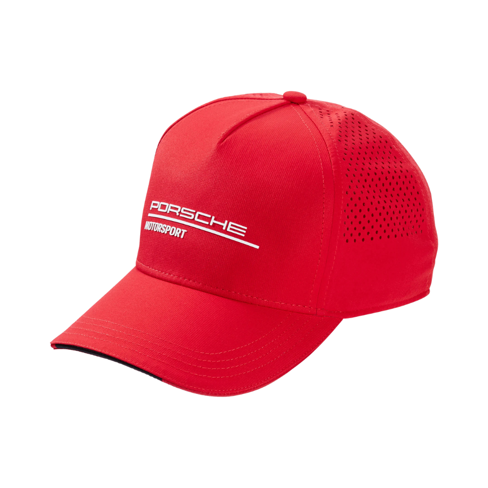 Porsche Motorsport Unisex Baseball Cap - Red