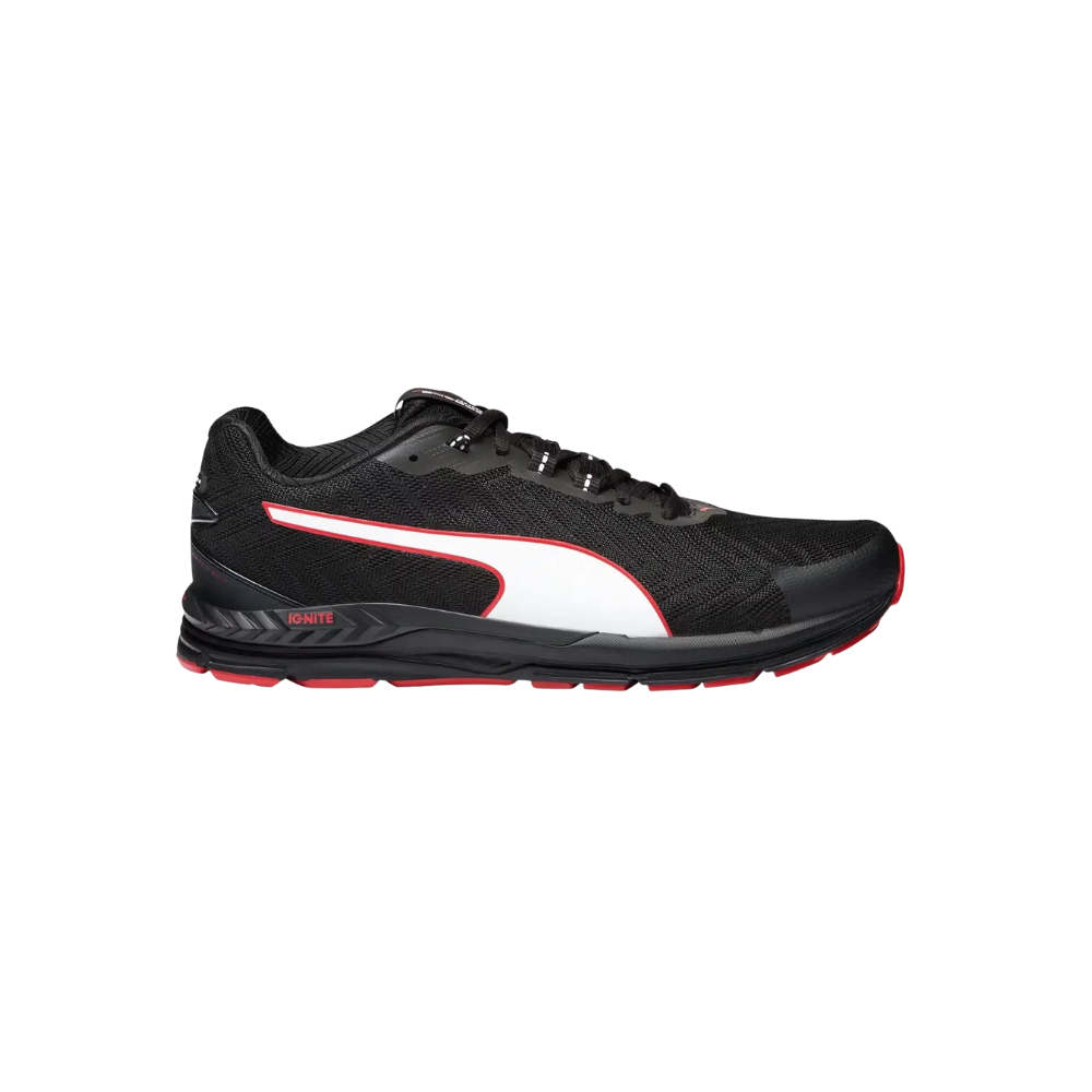 Porsche Motorsport Unisex Lace Up Athletic Shoes - Black