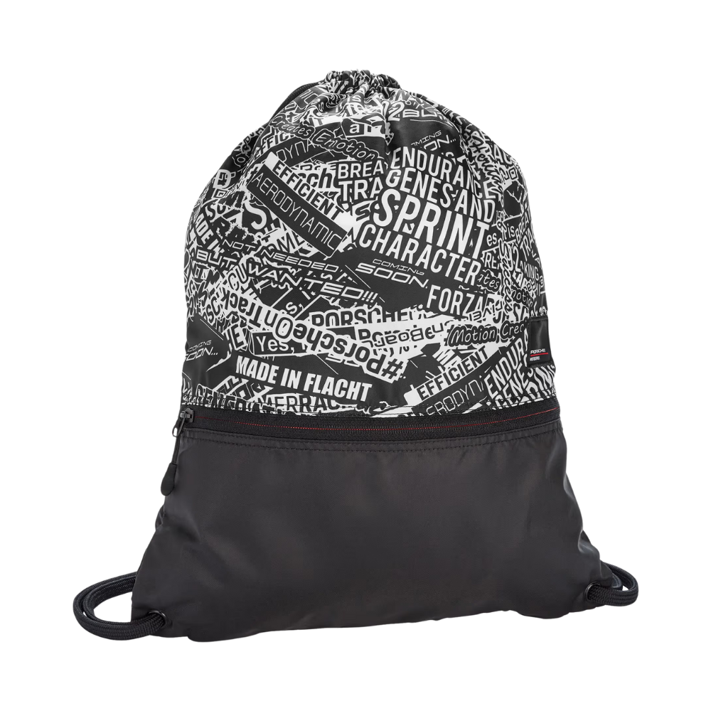 Porsche Motorsport Unisex Sports Pullbag - Black