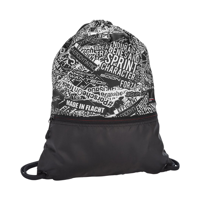 Porsche Motorsport Unisex Sports Pullbag - Black
