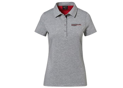Porsche Motorsport Womens Polo Shirt - Gray