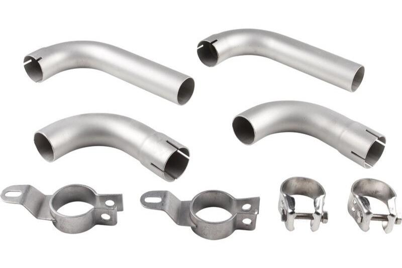 Porsche Muffler Pipe Kit - Stainless Steel - 356B/356C US - 356BT5 Europe 1620704910