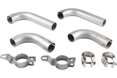 Porsche Muffler Pipe Kit - Stainless Steel - 356B/356C US - 356BT5 Europe 1620704910