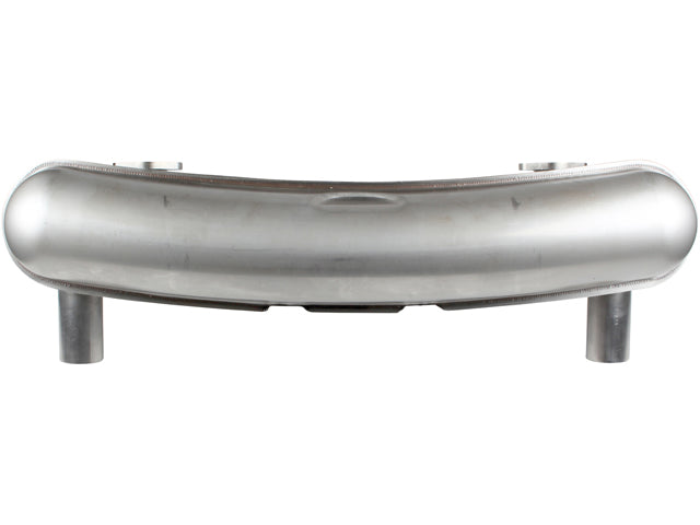 Porsche Muffler Racing 911 R style Primered Steel 63.5 mm Dual Tail Pipes , 911 | 1965-1977 101010001