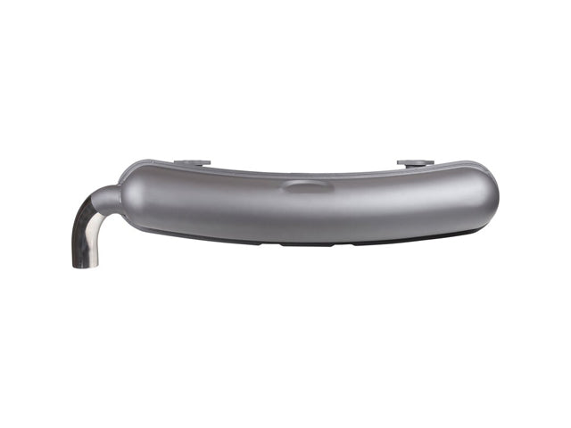 Porsche Muffler Sport Aluminized Steel with Black Finish & 70 mm Stainless Tail Pipe, 911 | 1974 101010159
